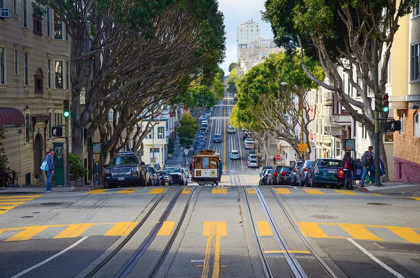 View of San Francisco Street